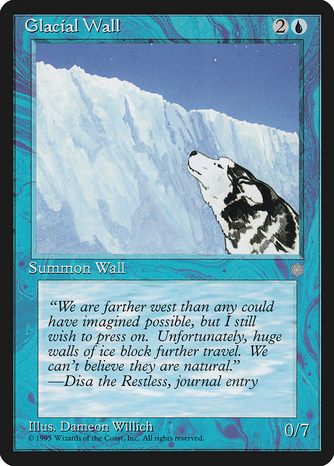 Glacial Wall [Ice Age] | Exor Games New Glasgow