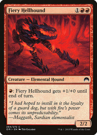 Fiery Hellhound [Magic Origins] | Exor Games New Glasgow