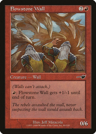 Flowstone Wall [Nemesis] | Exor Games New Glasgow