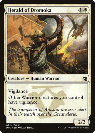 Herald of Dromoka [Dragons of Tarkir] | Exor Games New Glasgow