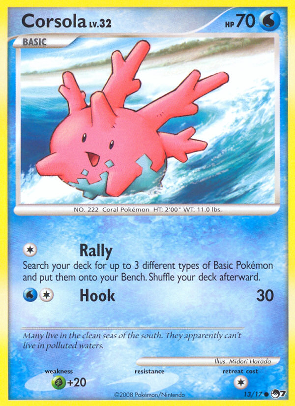 Corsola (13/17) [POP Series 7] | Exor Games New Glasgow