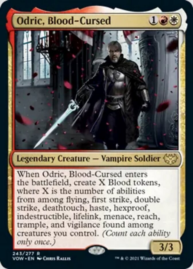 Odric, Blood-Cursed [Innistrad: Crimson Vow] | Exor Games New Glasgow