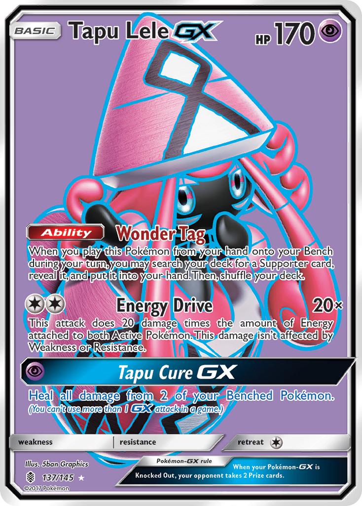 Tapu Lele GX (137/145) [Sun & Moon: Guardians Rising] | Exor Games New Glasgow