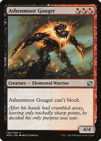 Ashenmoor Gouger [Modern Masters 2015] | Exor Games New Glasgow