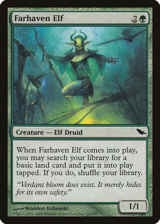 Farhaven Elf [Shadowmoor] | Exor Games New Glasgow