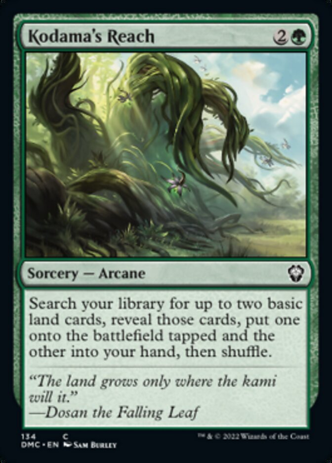 Kodama's Reach [Dominaria United Commander] | Exor Games New Glasgow