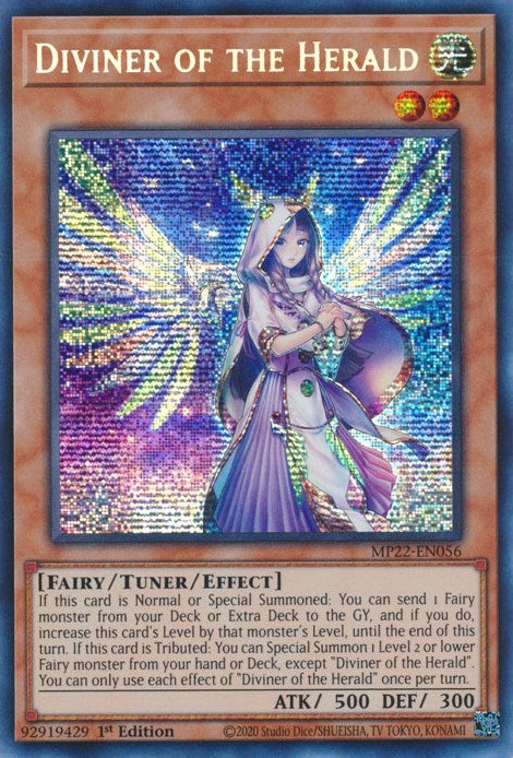 Diviner of the Herald [MP22-EN056] Prismatic Secret Rare | Exor Games New Glasgow