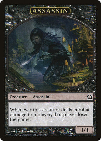 Assassin Token [Return to Ravnica Tokens] | Exor Games New Glasgow