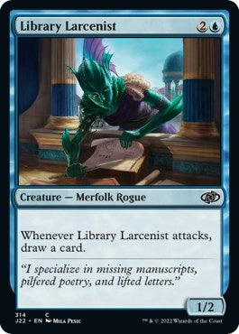 Library Larcenist [Jumpstart 2022] | Exor Games New Glasgow
