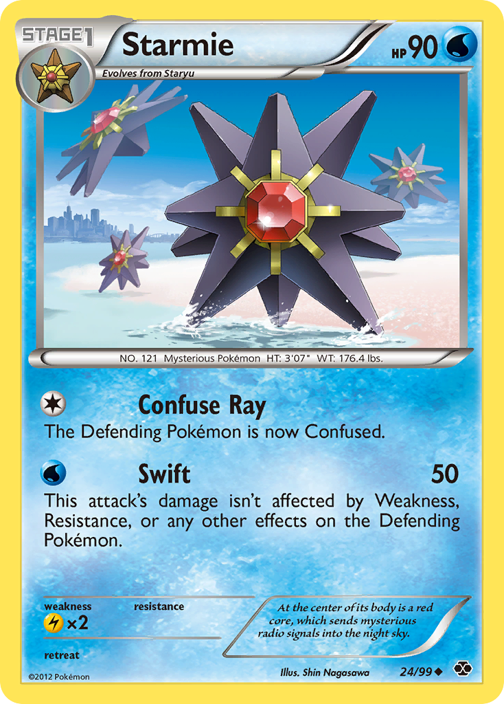 Starmie (24/99) [Black & White: Next Destinies] | Exor Games New Glasgow