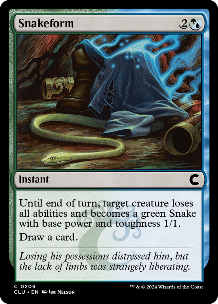 Snakeform [Ravnica: Clue Edition] | Exor Games New Glasgow