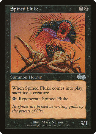 Spined Fluke [Urza's Saga] | Exor Games New Glasgow