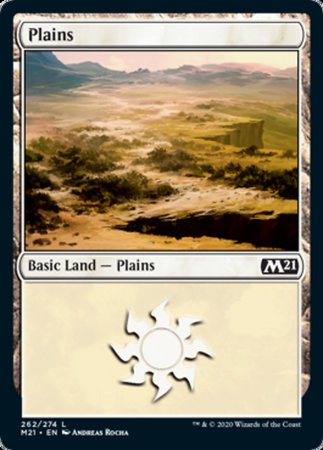 Plains (262) [Core Set 2021] | Exor Games New Glasgow