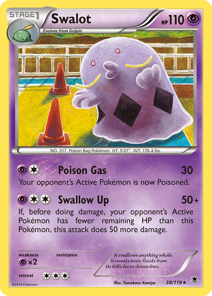 Swalot (38/119) [XY: Phantom Forces] | Exor Games New Glasgow