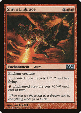 Shiv's Embrace [Magic 2014] | Exor Games New Glasgow