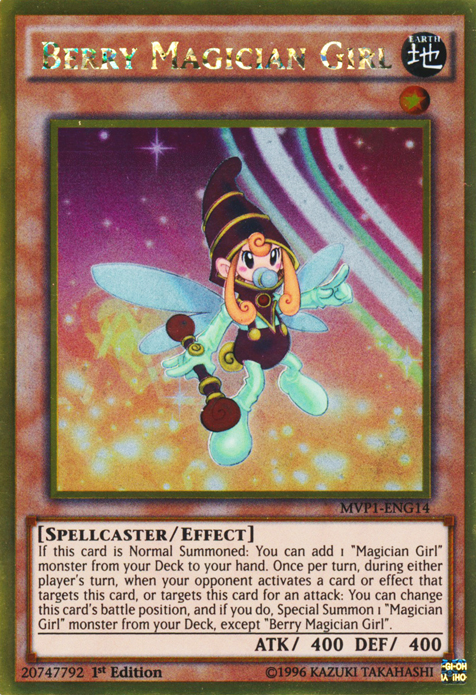 Berry Magician Girl [MVP1-ENG14] Gold Rare | Exor Games New Glasgow