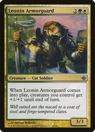 Leonin Armorguard [Alara Reborn] | Exor Games New Glasgow