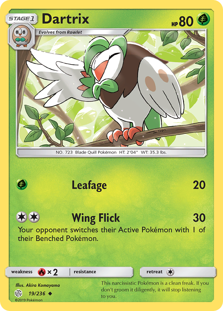 Dartrix (19/236) [Sun & Moon: Cosmic Eclipse] | Exor Games New Glasgow