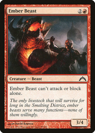 Ember Beast [Gatecrash] | Exor Games New Glasgow