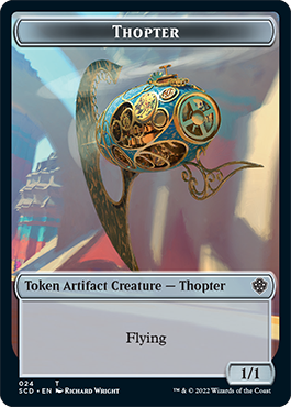 Elephant // Thopter Double-Sided Token [Starter Commander Decks] | Exor Games New Glasgow