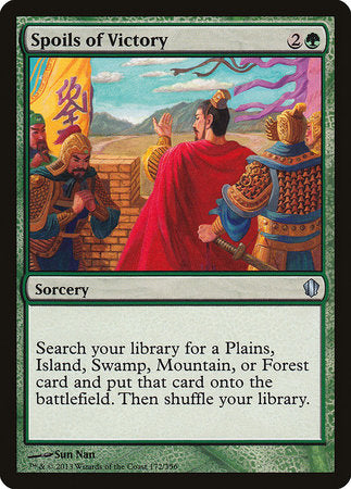 Spoils of Victory [Commander 2013] | Exor Games New Glasgow