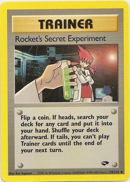 Rocket's Secret Experiment (120/132) [Gym Challenge Unlimited] | Exor Games New Glasgow