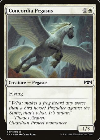 Concordia Pegasus [Ravnica Allegiance] | Exor Games New Glasgow