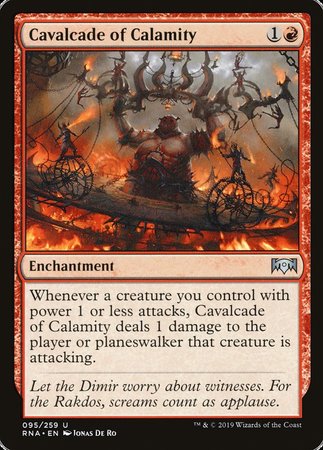 Cavalcade of Calamity [Ravnica Allegiance] | Exor Games New Glasgow