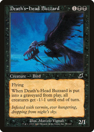 Death's-Head Buzzard [Scourge] | Exor Games New Glasgow