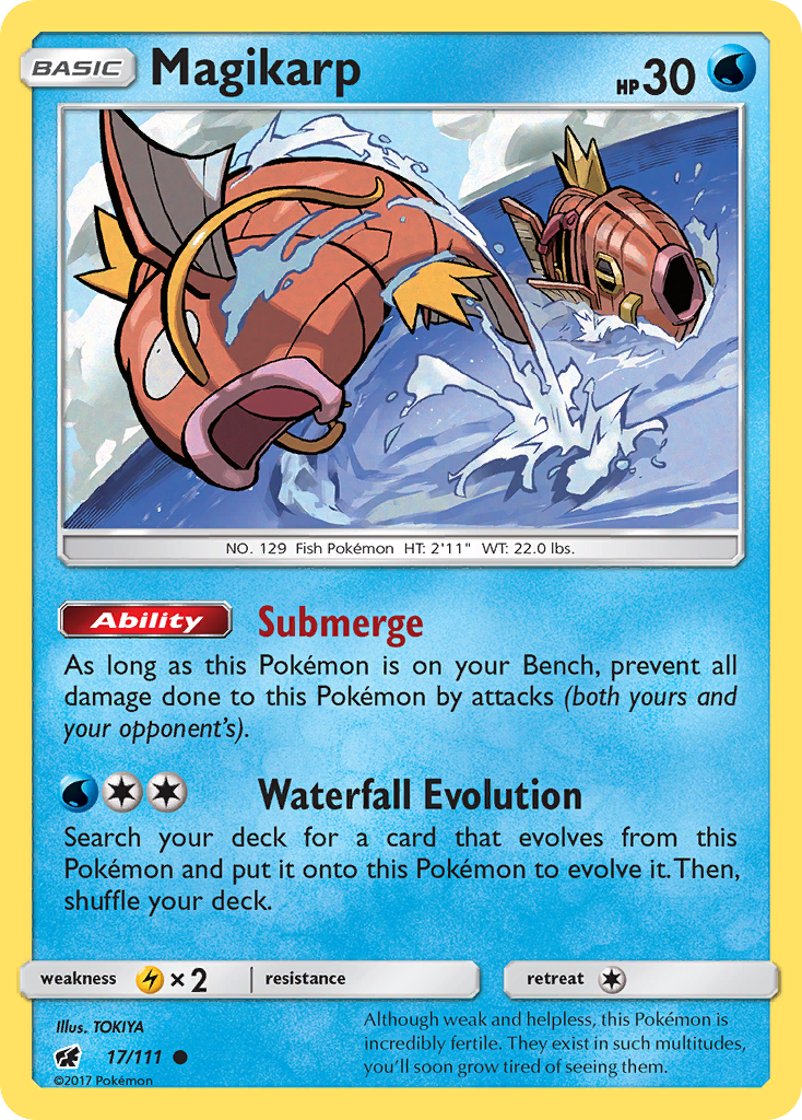 Magikarp (17/111) [Sun & Moon: Crimson Invasion] | Exor Games New Glasgow