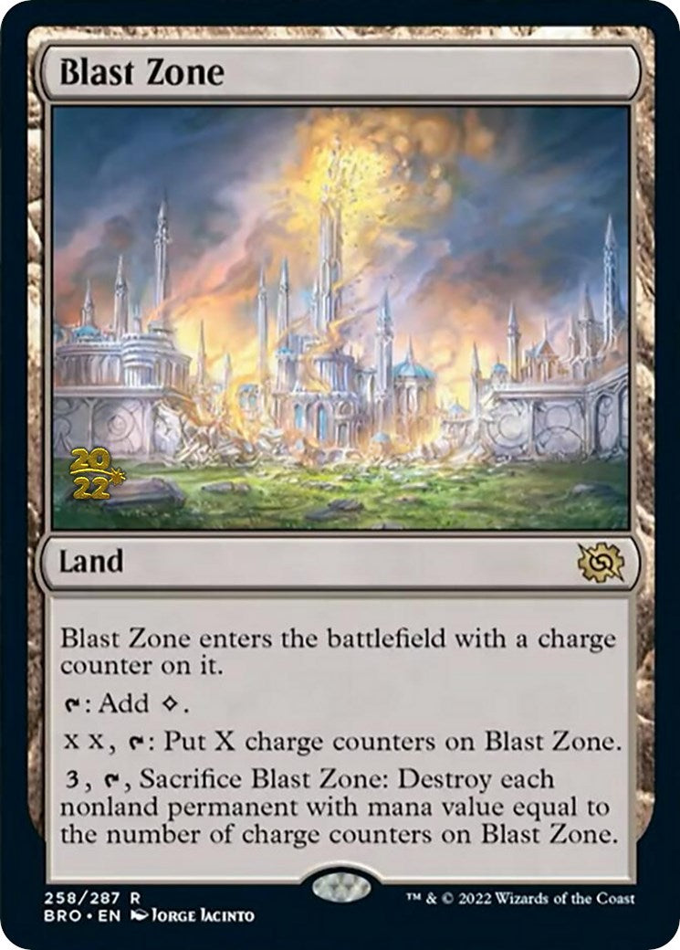 Blast Zone (258) [The Brothers' War: Prerelease Promos] | Exor Games New Glasgow