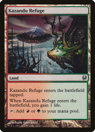 Kazandu Refuge [Duel Decks: Ajani vs. Nicol Bolas] | Exor Games New Glasgow