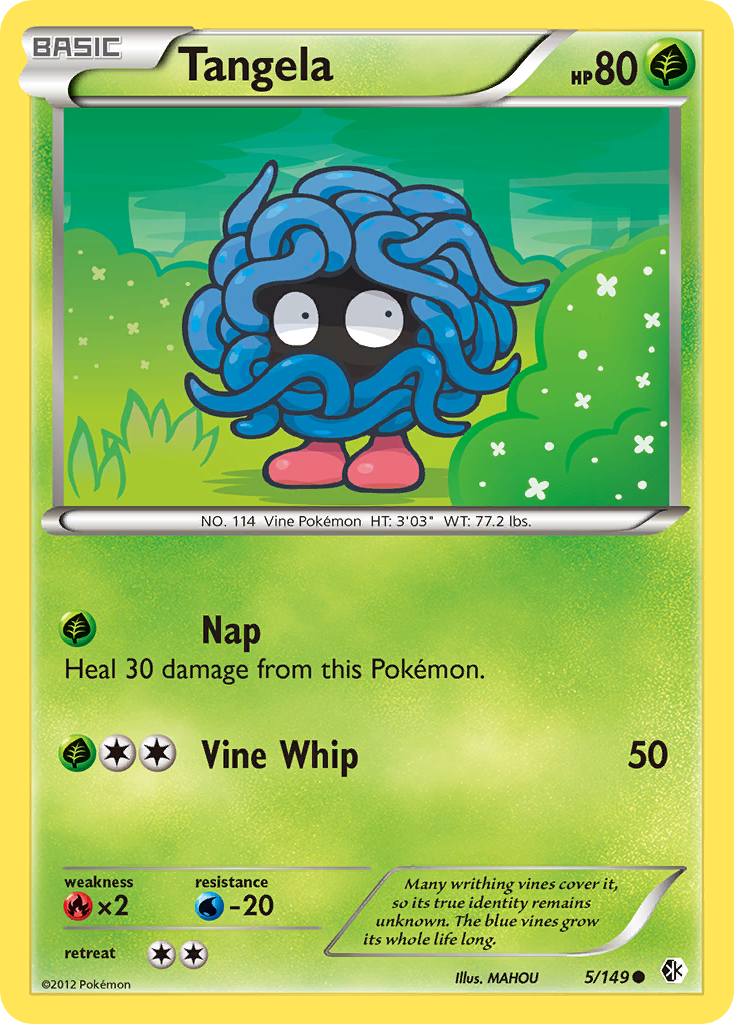 Tangela (5/149) [Black & White: Boundaries Crossed] | Exor Games New Glasgow