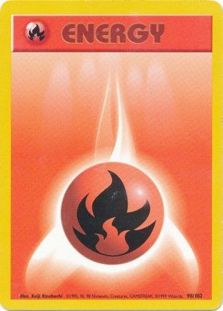 Fire Energy (98/102) [Base Set Unlimited] | Exor Games New Glasgow