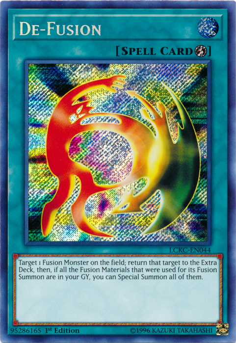 De-Fusion [LCKC-EN044] Secret Rare | Exor Games New Glasgow