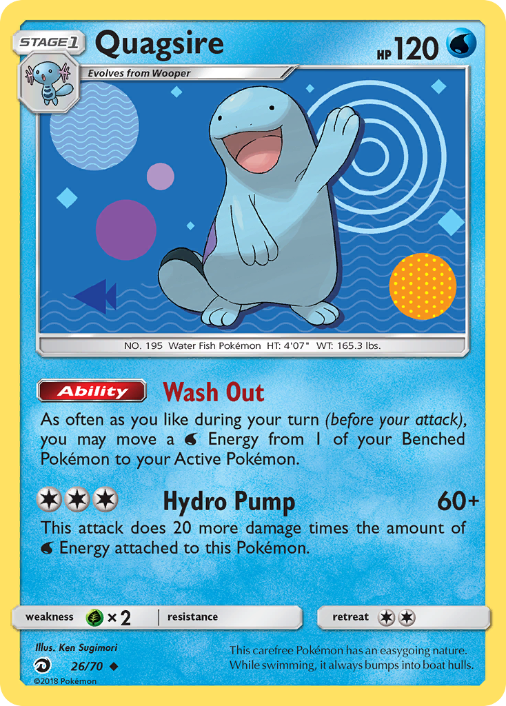 Quagsire (26/70) [Sun & Moon: Dragon Majesty] | Exor Games New Glasgow