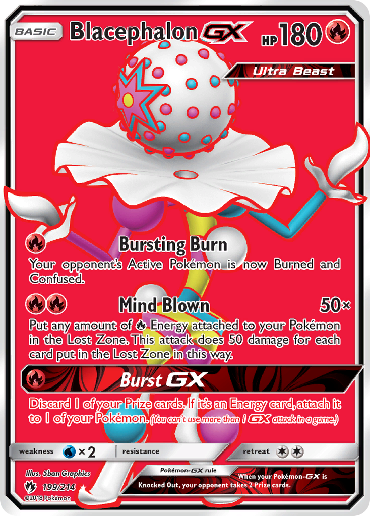 Blacephalon GX (199/214) [Sun & Moon: Lost Thunder] | Exor Games New Glasgow