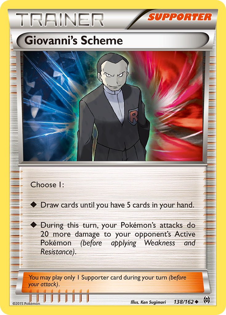 Giovanni's Scheme (138/162) [XY: BREAKthrough] | Exor Games New Glasgow