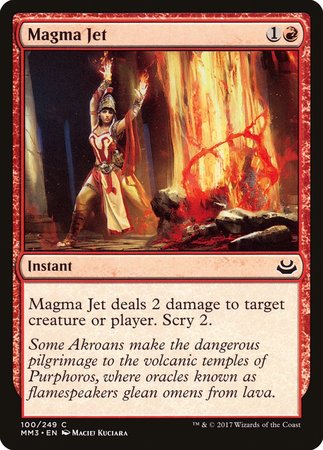 Magma Jet [Modern Masters 2017] | Exor Games New Glasgow