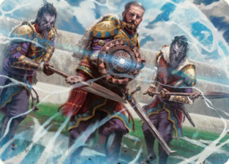 Argivian Phalanx Art Card [Dominaria United Art Series] | Exor Games New Glasgow