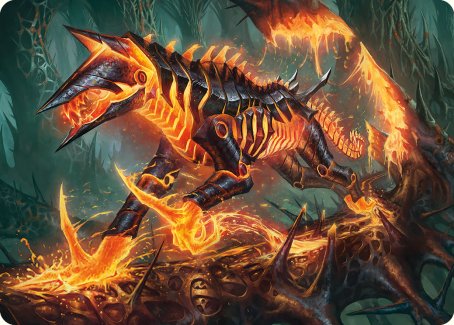 Kuldotha Cackler Art Card [Phyrexia: All Will Be One Art Series] | Exor Games New Glasgow