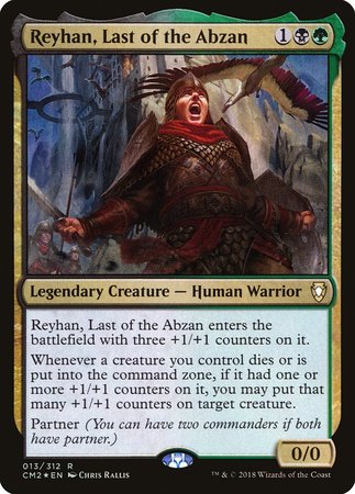 Reyhan, Last of the Abzan [Commander Anthology Volume II] | Exor Games New Glasgow