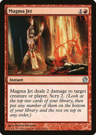 Magma Jet [Theros] | Exor Games New Glasgow