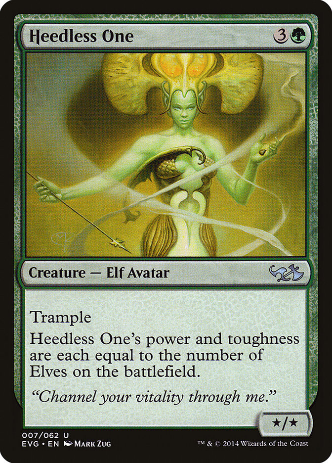 Heedless One (Elves vs. Goblins) [Duel Decks Anthology] | Exor Games New Glasgow