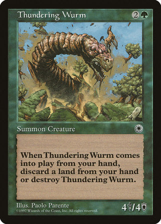 Thundering Wurm [Portal] | Exor Games New Glasgow