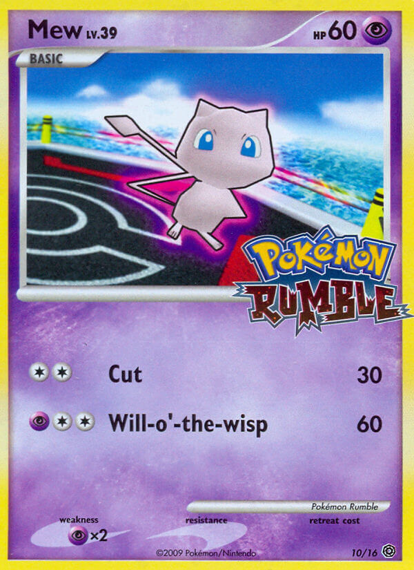 Mew (10/16) [Pokémon Rumble] | Exor Games New Glasgow