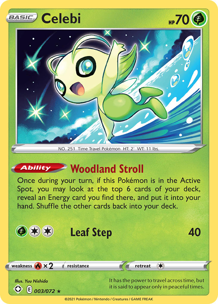 Celebi (003/072) [Sword & Shield: Shining Fates] | Exor Games New Glasgow