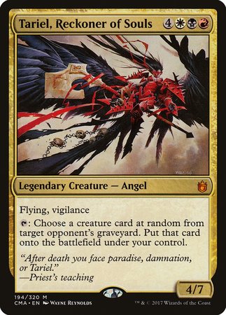 Tariel, Reckoner of Souls [Commander Anthology] | Exor Games New Glasgow