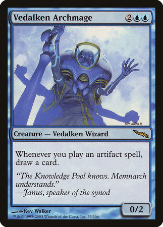 Vedalken Archmage [Mirrodin] | Exor Games New Glasgow