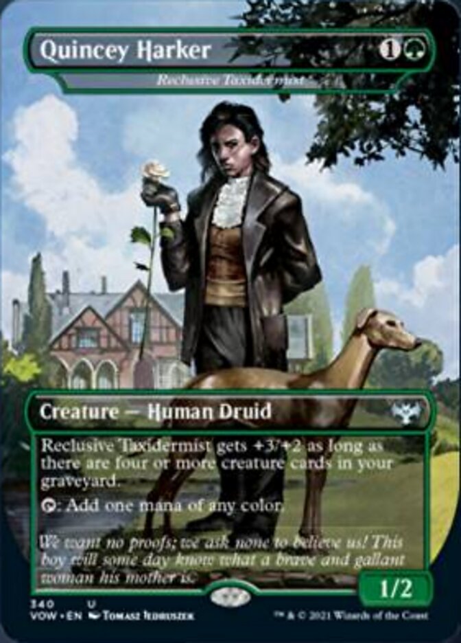 Reclusive Taxidermist - Quincey Harker [Innistrad: Crimson Vow] | Exor Games New Glasgow